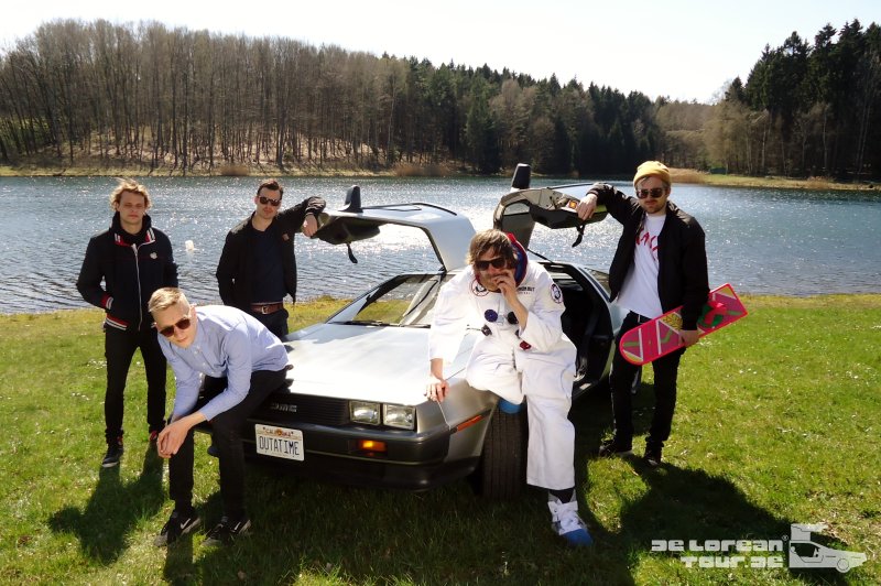 Originaler Delorean DMC 12 mit diversen Filmutensilien (0)