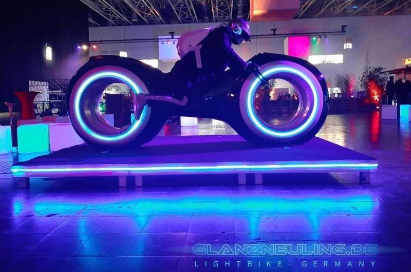 Lightcycle mieten Event MEsse Tagung Party