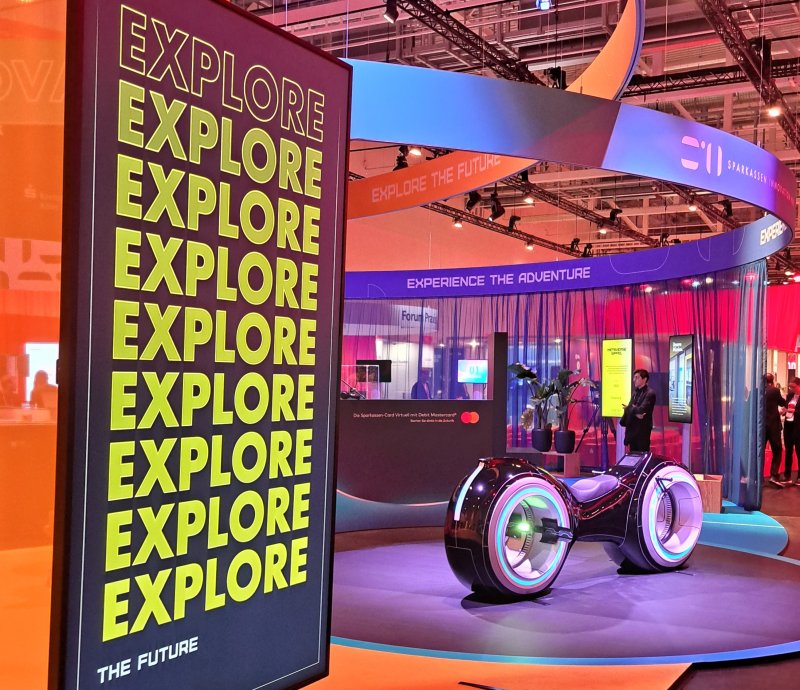 Lightbike als Eycatcher für Fotobox mieten