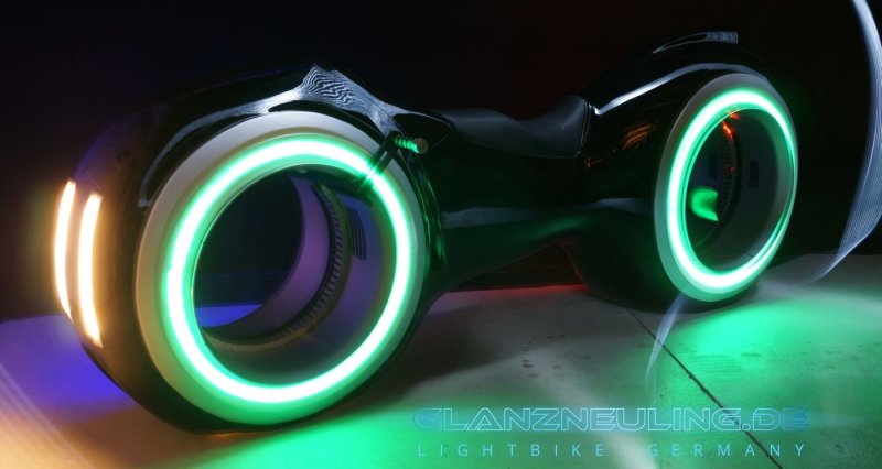 Lightbike mieten Germany Messe Tagung Show PArty